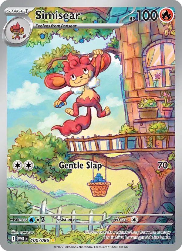 Simisear 100 card from White Flare