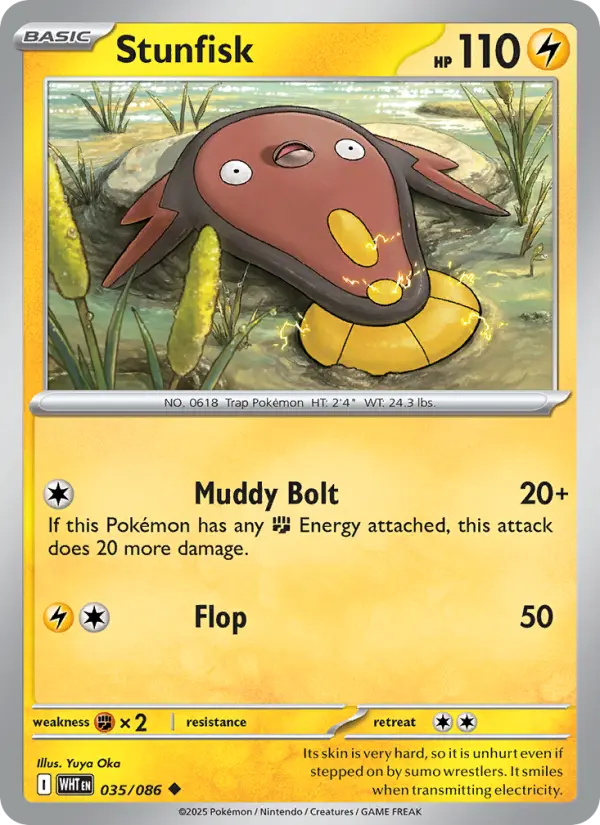 Stunfisk 35 — the most expensive Stunfisk card