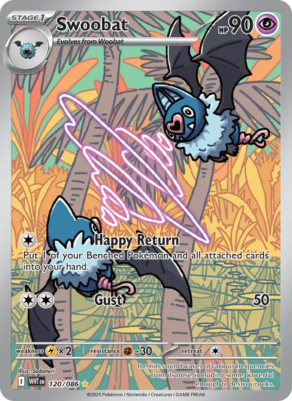 Swoobat 120 card from White Flare