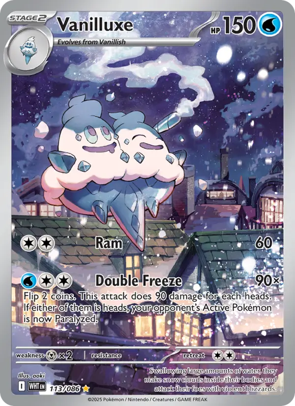 Vanilluxe 113 card from White Flare