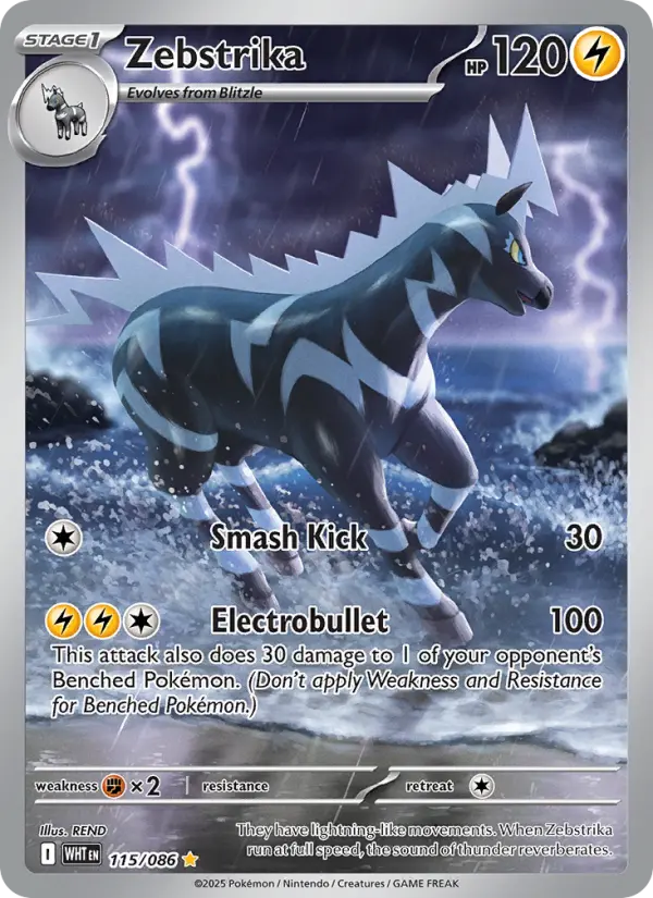 Zebstrika 115 card from White Flare