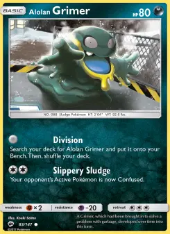Alolan Grimer — Burning Shadows #83