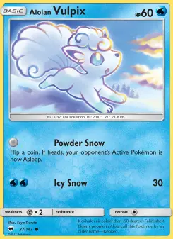 Alolan Vulpix — Burning Shadows #27