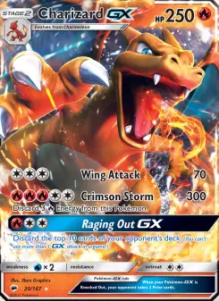 Charizard-GX — Burning Shadows 20