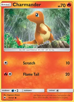 Charmander — Burning Shadows #18