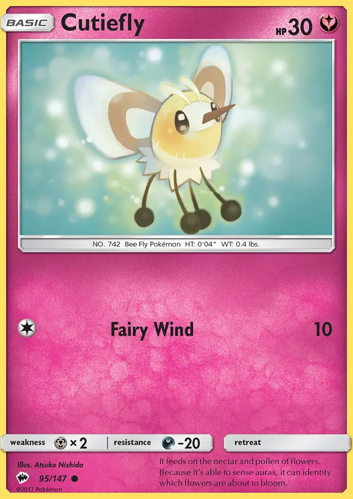 Cutiefly 95 — Burning Shadows 95, Normal finish