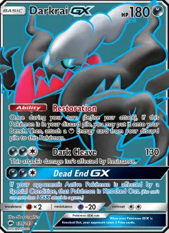 Darkrai-GX — Burning Shadows #139
