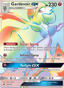 Gardevoir-GX 159 — Burning Shadows