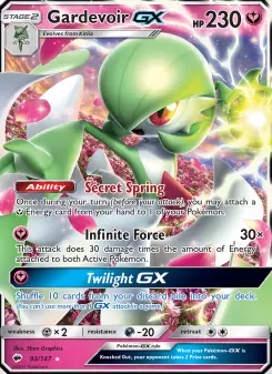 Gardevoir-GX 93 — Burning Shadows