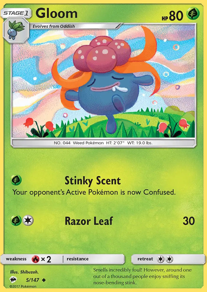 Gloom 5 — Burning Shadows 5, Normal finish