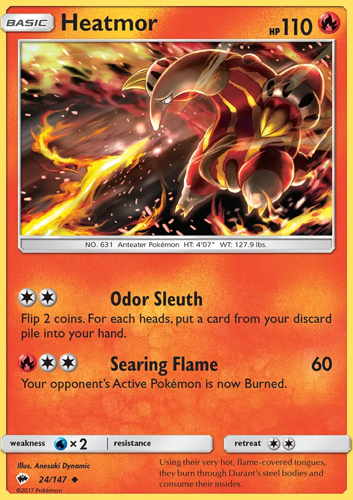 Heatmor 24 — Burning Shadows 24, Normal finish
