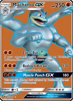 Machamp-GX 135 — Burning Shadows