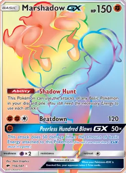 Marshadow-GX 156 — Burning Shadows