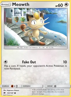 Meowth 101 — Burning Shadows