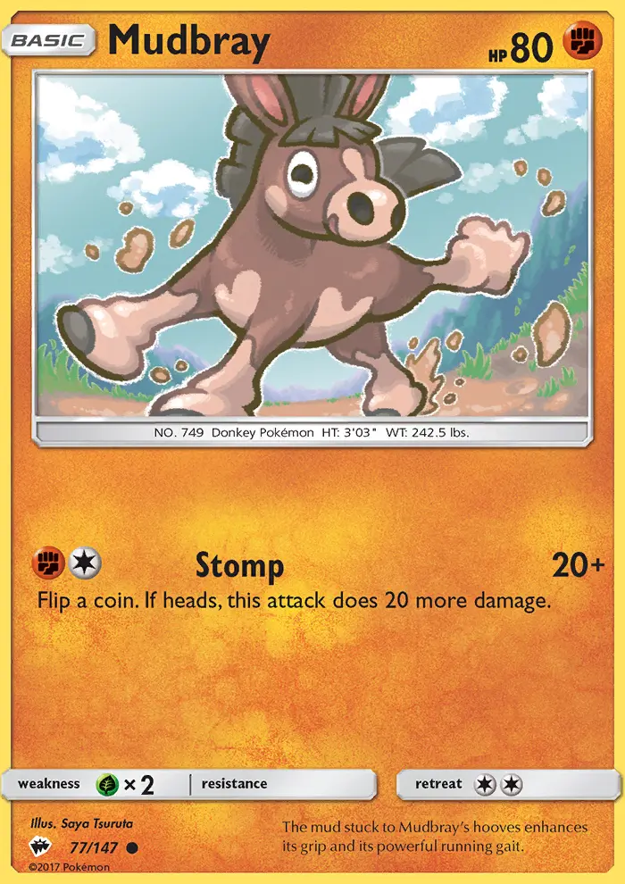 Mudbray 77 — Burning Shadows 77, Normal finish