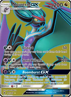Noivern-GX 141 — Burning Shadows