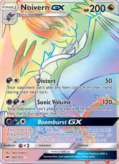 Noivern-GX 160 — Burning Shadows