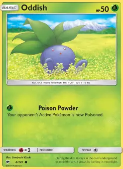 Oddish — Burning Shadows #4