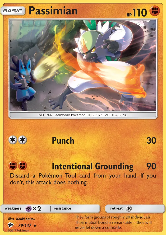Passimian 79 — Burning Shadows 79, Normal finish