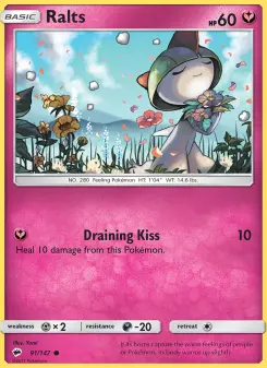 Ralts — Burning Shadows #91