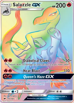 Salazzle-GX 151 — Burning Shadows