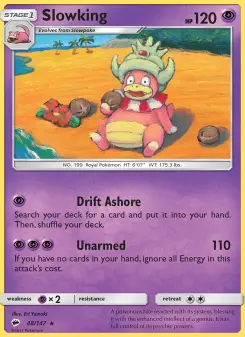 Slowking — Burning Shadows #48