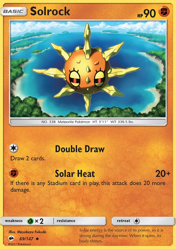 Solrock 69 — Burning Shadows 69, Normal finish