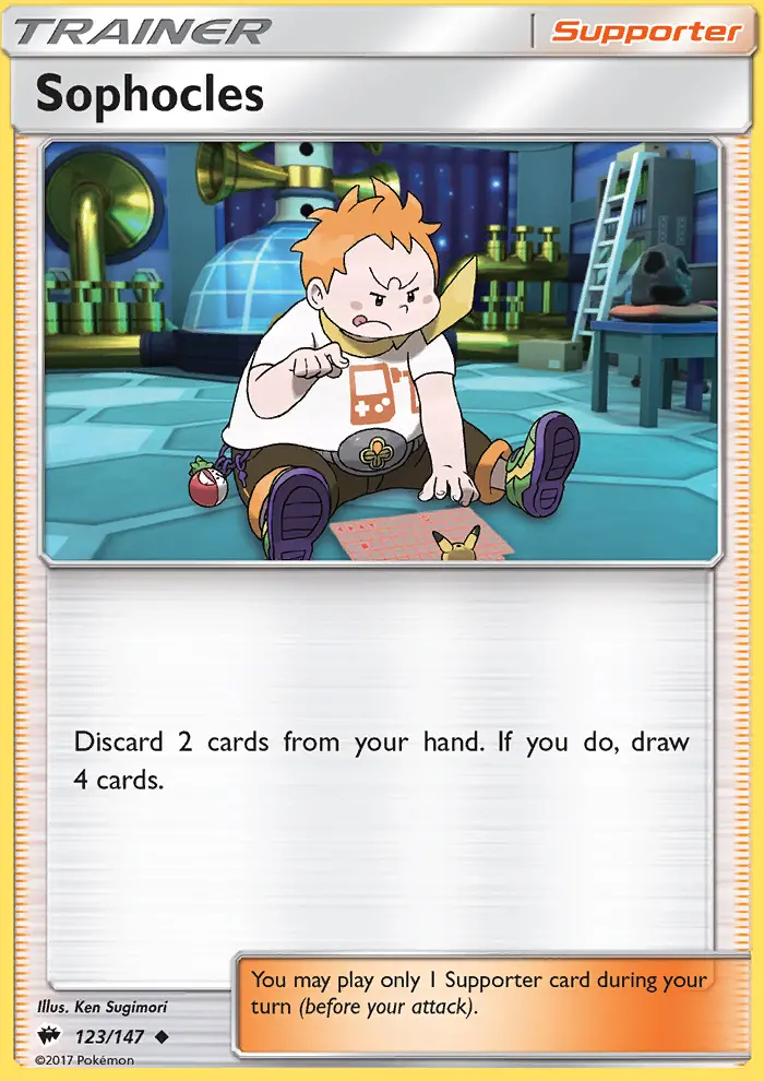 Sophocles 123 card from Burning Shadows