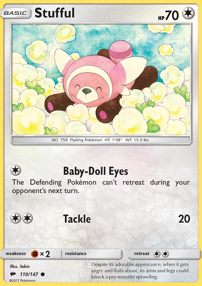 Stufful 110 — Burning Shadows 110, Normal finish