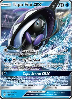 Tapu Fini-GX 39 — Burning Shadows
