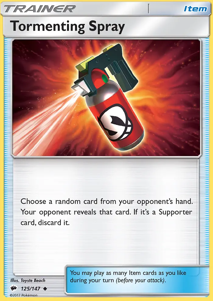Tormenting Spray 125 — Burning Shadows 125, Normal finish