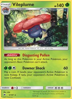 Vileplume — Burning Shadows 6