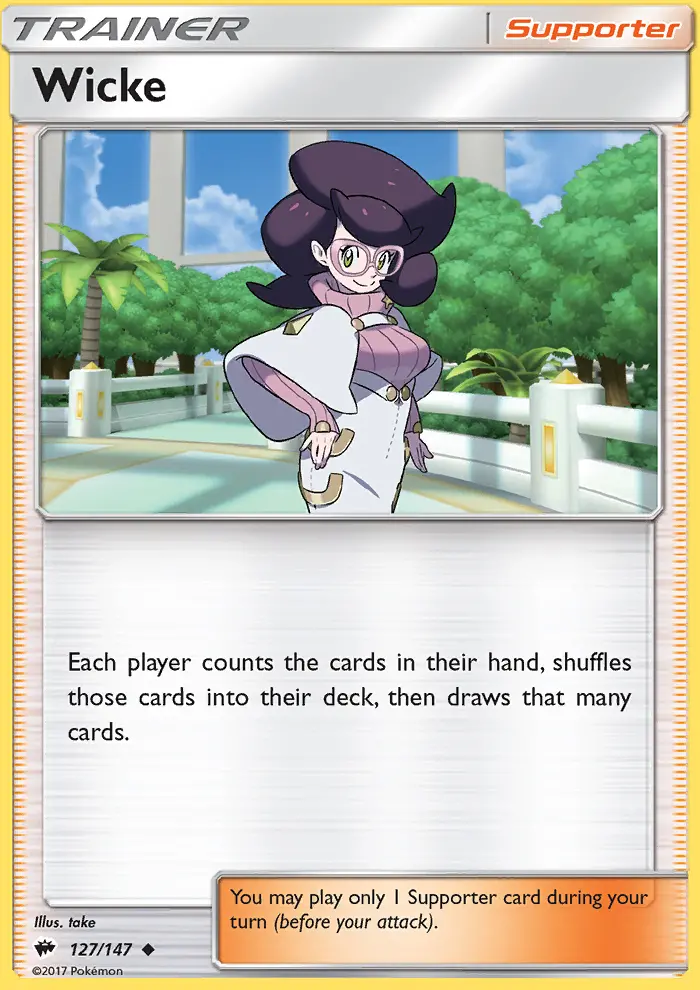 Wicke 127 — Burning Shadows 127, Normal finish