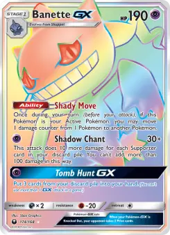 Banette-GX — Celestial Storm 174