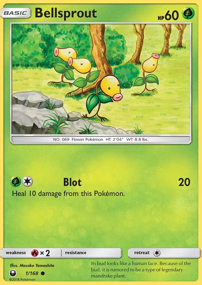 Bellsprout 1 — Celestial Storm 1, Normal finish