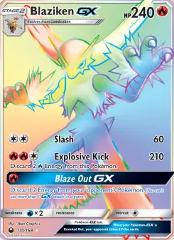 Blaziken-GX 170 — Celestial Storm