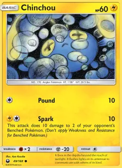 Chinchou — Celestial Storm #49