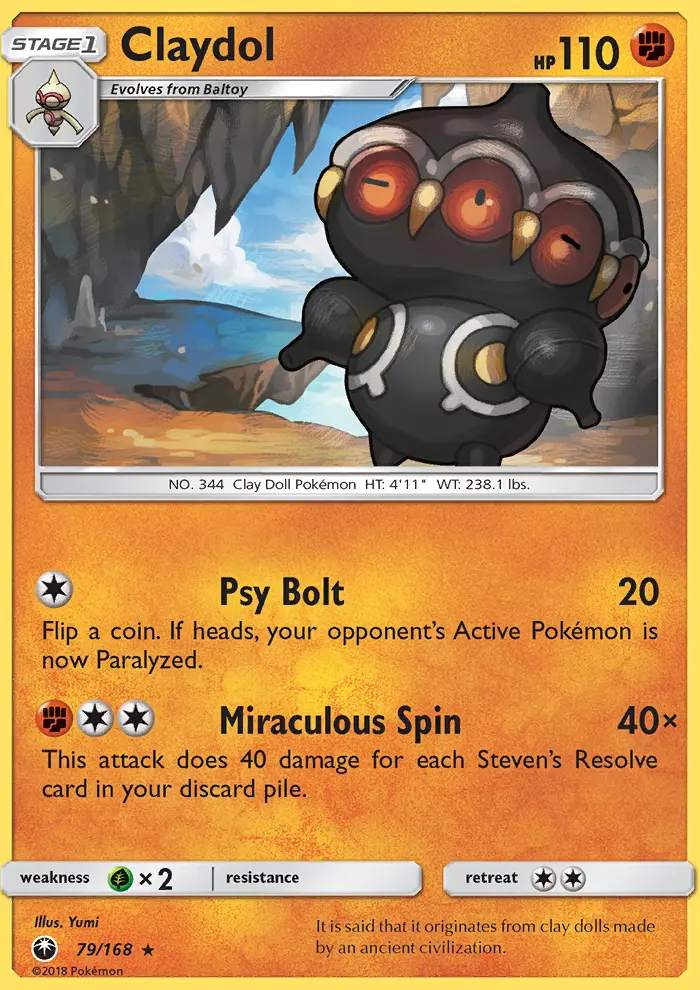 Claydol 79 — Celestial Storm 79, Normal finish