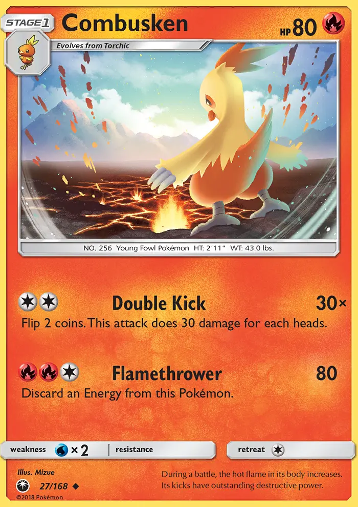 Combusken 27 — Celestial Storm 27, Normal finish