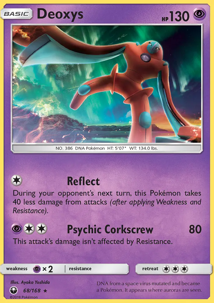 Deoxys 68 — Celestial Storm 68, Normal finish