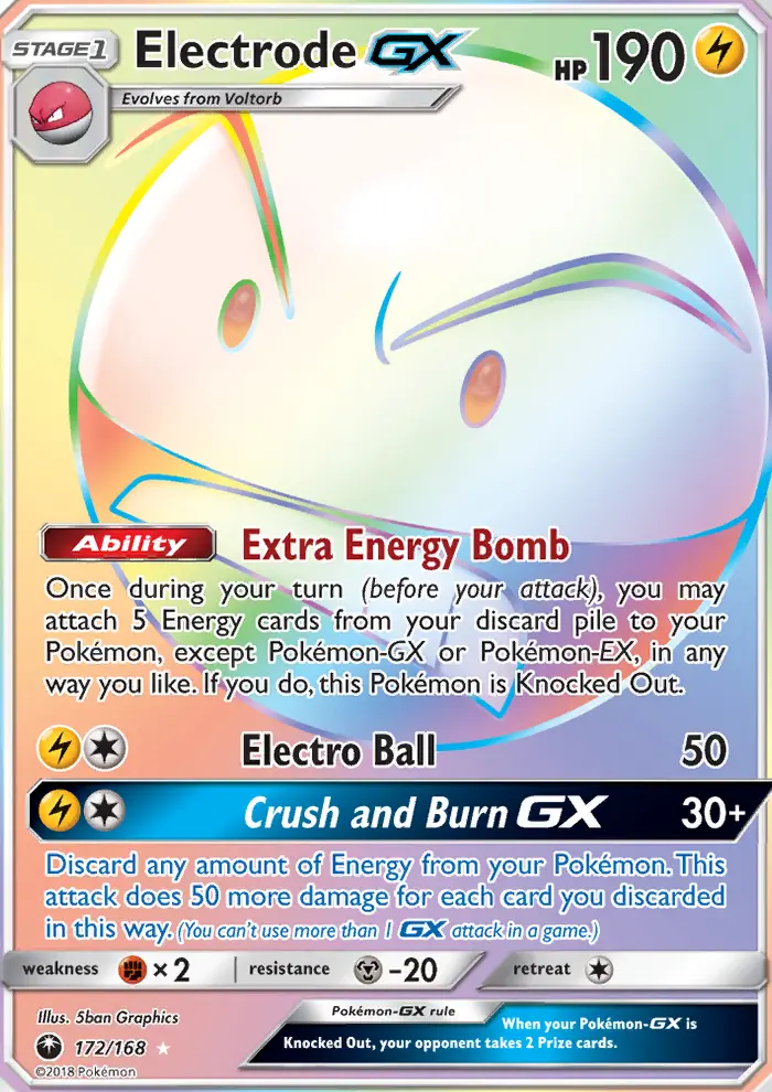 Electrode-GX 172 card from Celestial Storm