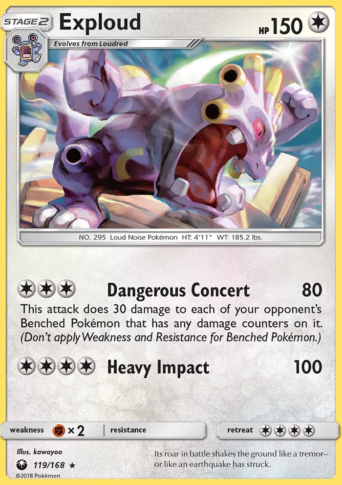 Exploud 119 — Celestial Storm 119, Normal finish