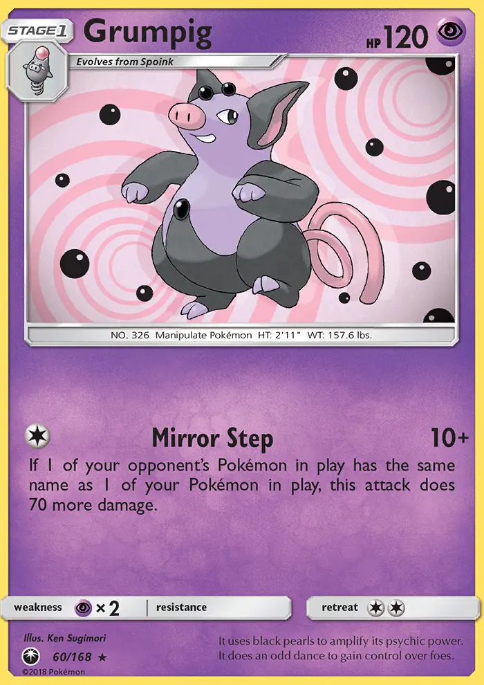 Grumpig 60 — Celestial Storm 60, Normal finish