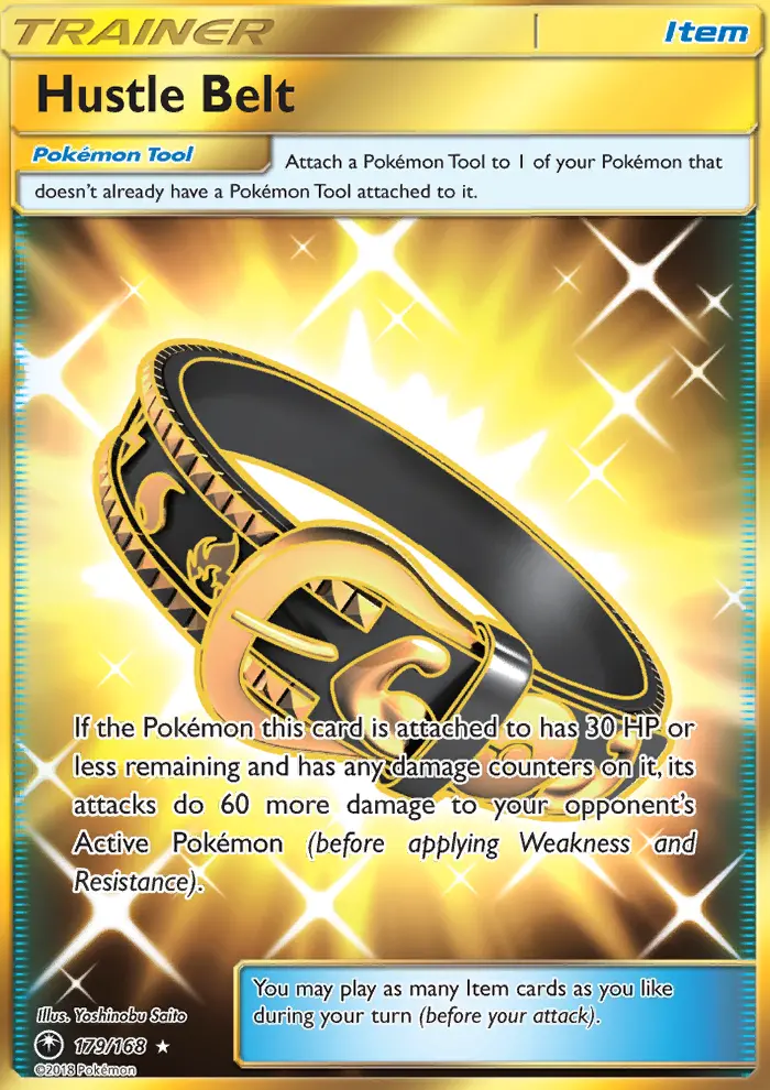 Hustle Belt 179 — Celestial Storm 179, Holofoil finish