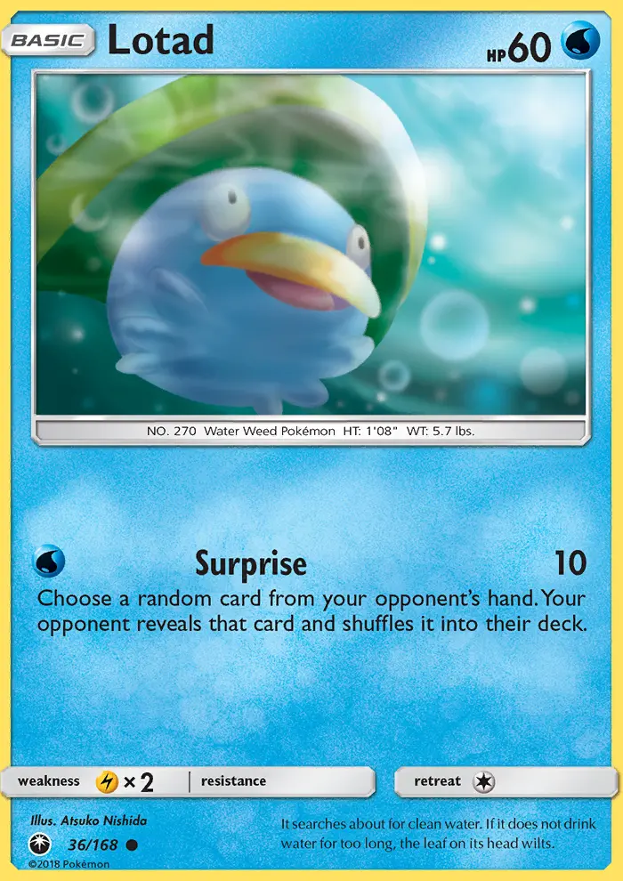 Lotad 36 — Celestial Storm 36, Normal finish