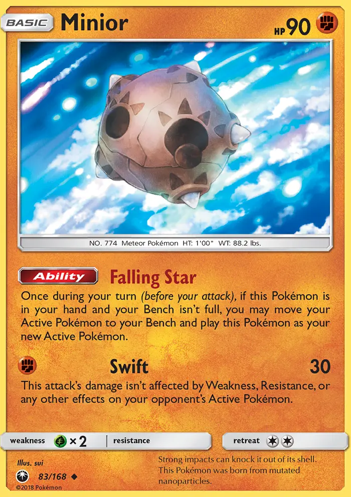 Minior 83 — Celestial Storm 83, Normal finish