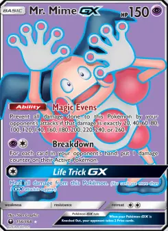 Mr. Mime-GX 156 — Celestial Storm