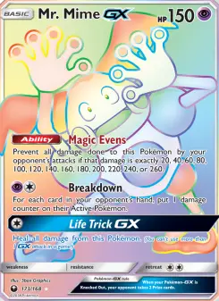Mr. Mime-GX 173 — Celestial Storm