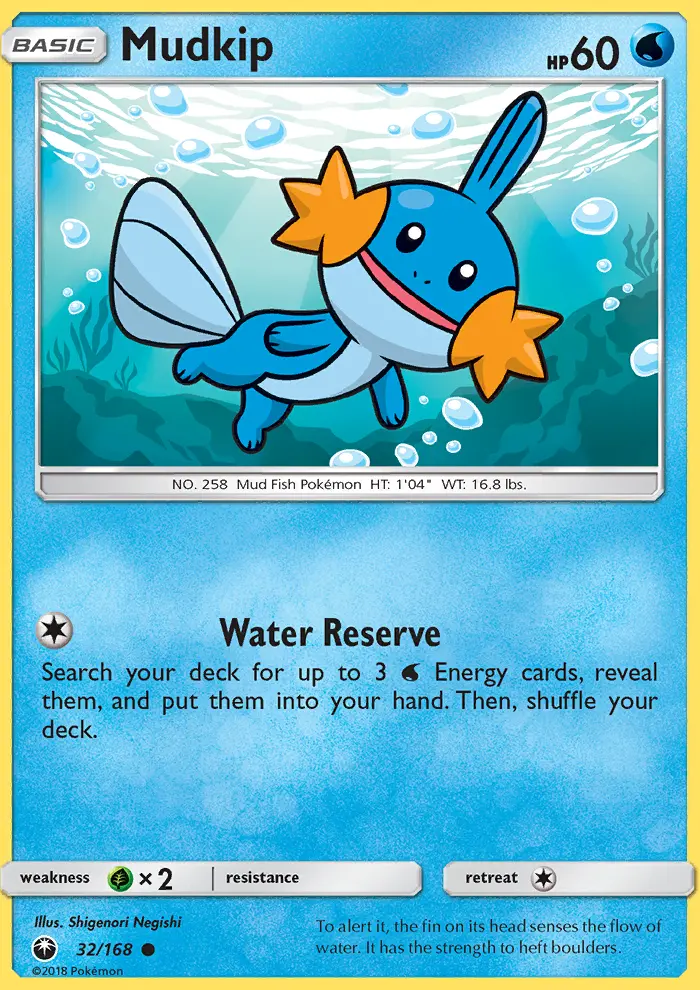 Mudkip 32 — Celestial Storm 32, Normal finish