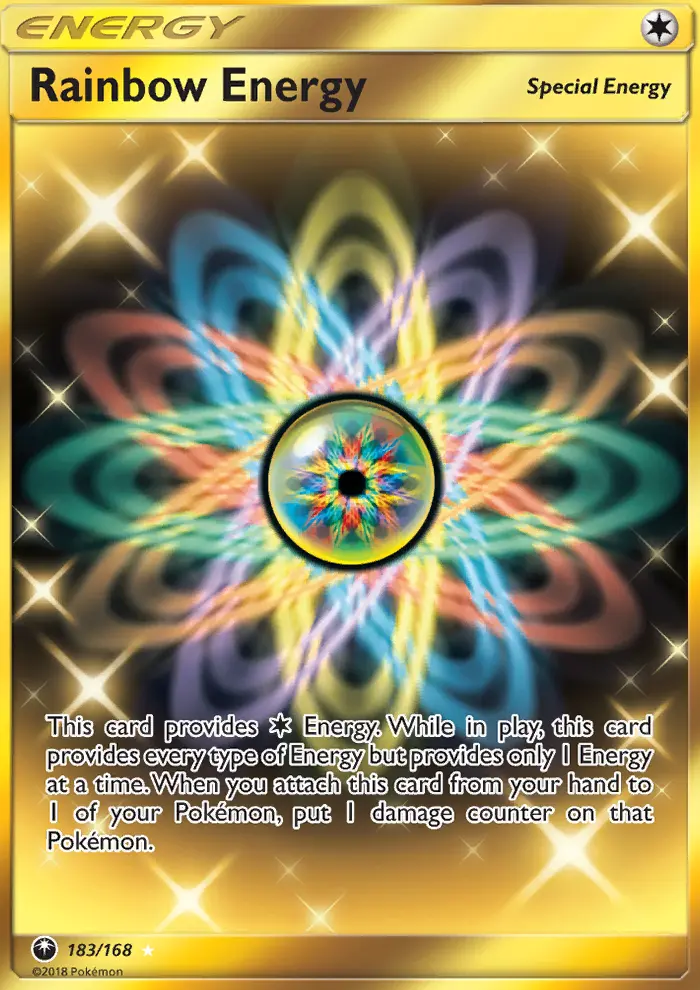 Rainbow Energy 183 — Celestial Storm 183, Holofoil finish